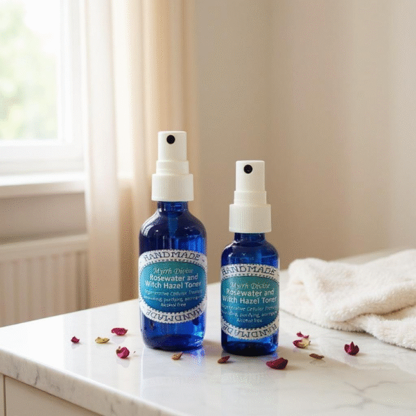 Rose water and Witch Hazel Toner